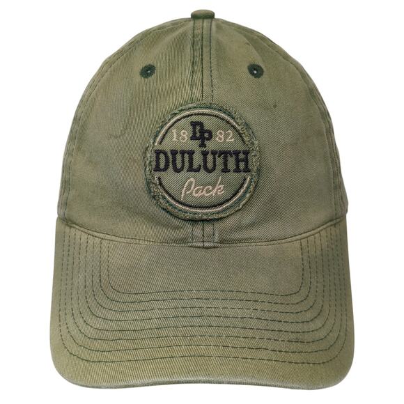 Duluth Pack Slideback Baseball Cap Green One Size Adjustable Embroidered Legacy - Picture 1 of 10